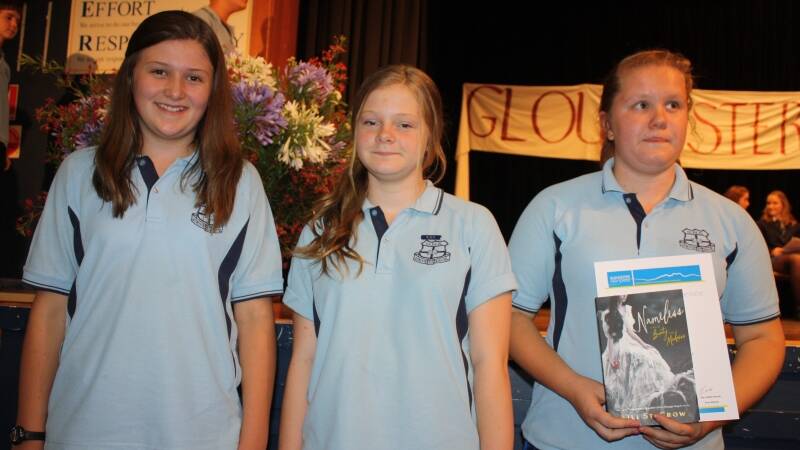 Madalyn Bignell was first in year 7B, Sophie Middlebrook was first in year 7K and Georgia Dark was first in year 7M.