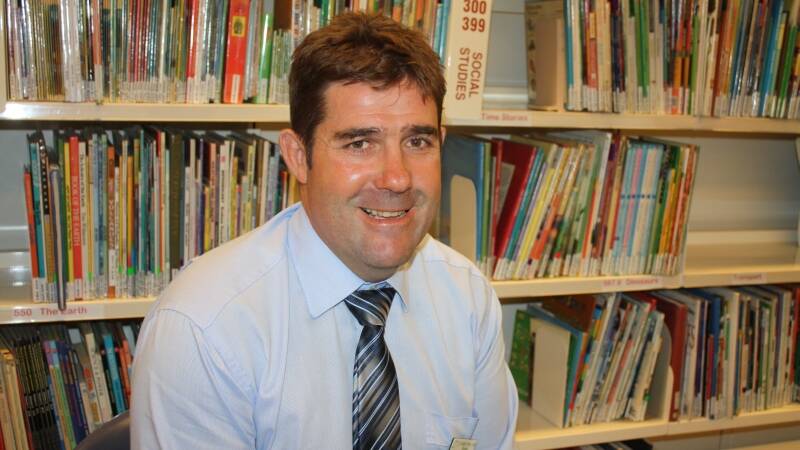 New St Joseph’s Primary year 5 and 6 teacher Lee Sullivan says the transition from a school of more than 400 students to a school with 40 students has been an interesting challenge. 