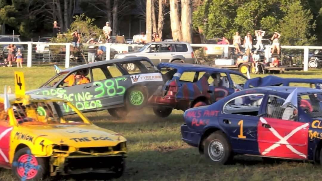 Demolition derby returns to Wallamba Show and they're looking for drivers