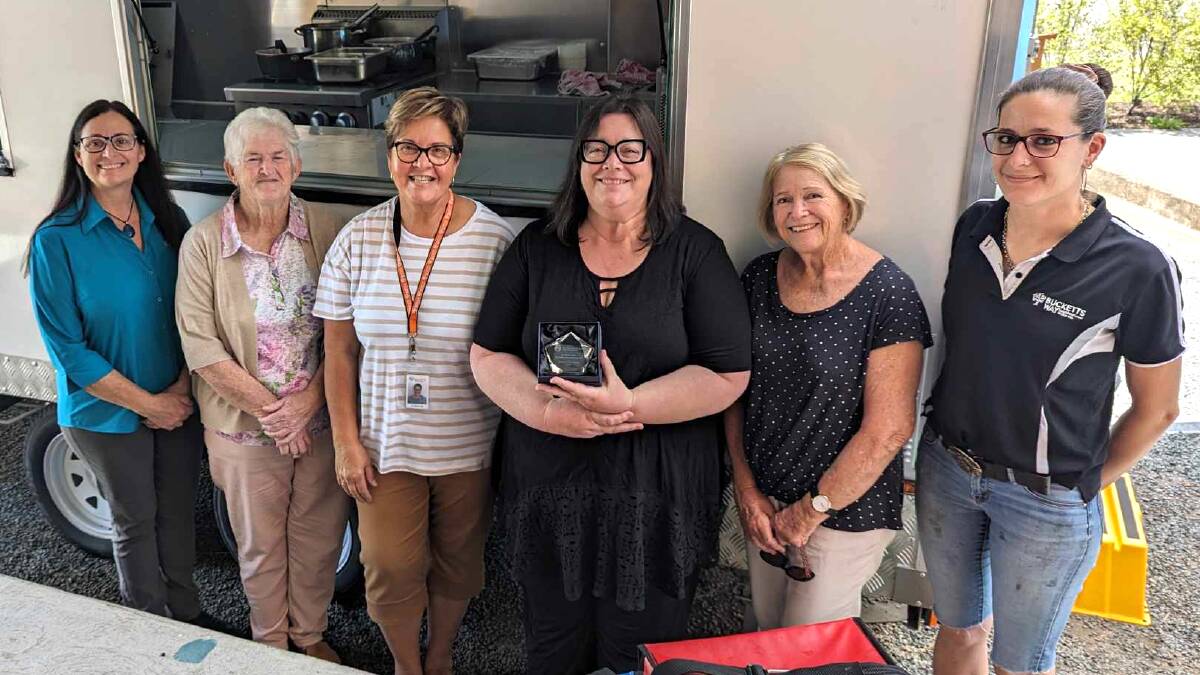 BWNG Meals on Wheels team; Nicole Cooke, Gail Ellis, Julienne Huntriss, Anna Burley, Cherie Moore, Naomi Watson. Picture supplied.