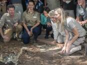 Federal Minister for Environment and Water Tanya Plibersek personally releases two quolls and commends Aussie Arks conservation efforts. Picture courtesy Aussie Ark.