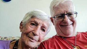 ENDLESS LOVE: David Loew (right) was the full-time carer of his mother Maria Loew, who had complex care needs. Photo: Supplied. 