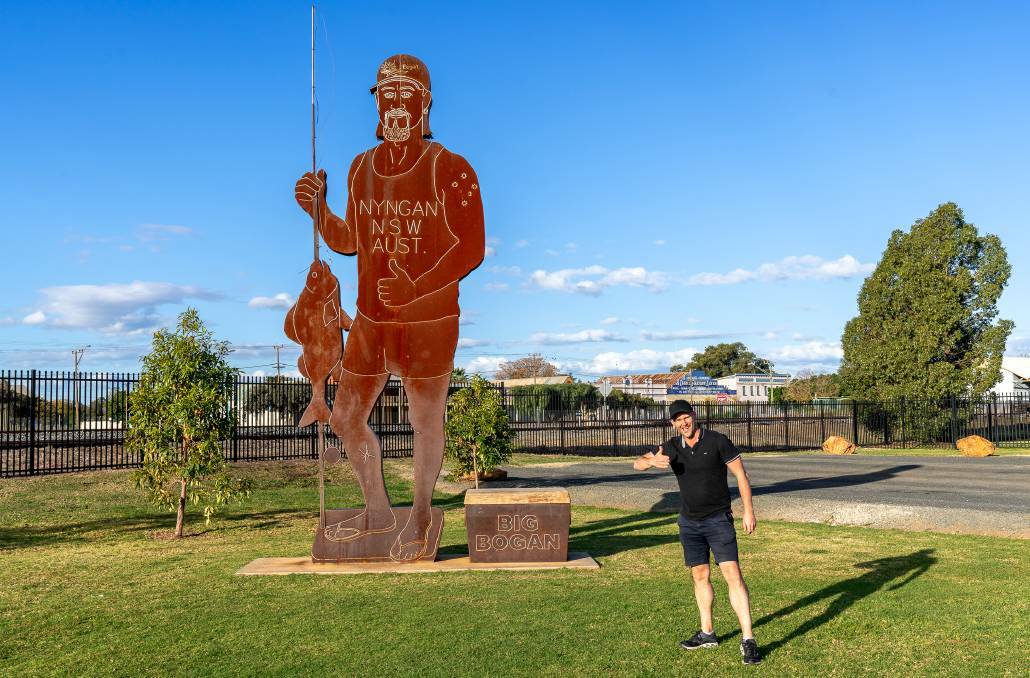 The Big Bogan at Nyngan. If you haven't been yet, are you even Australian? Picture: Michael Turtle