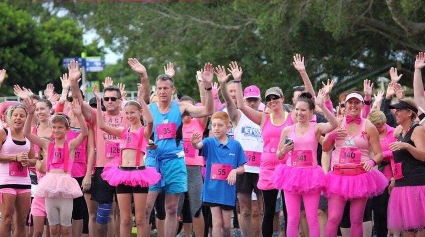 Raising funds: The Forster Mother's Day Classic is on again this Sunday, raising money for breast cancer. Photo from 2017: Cassie Levett.