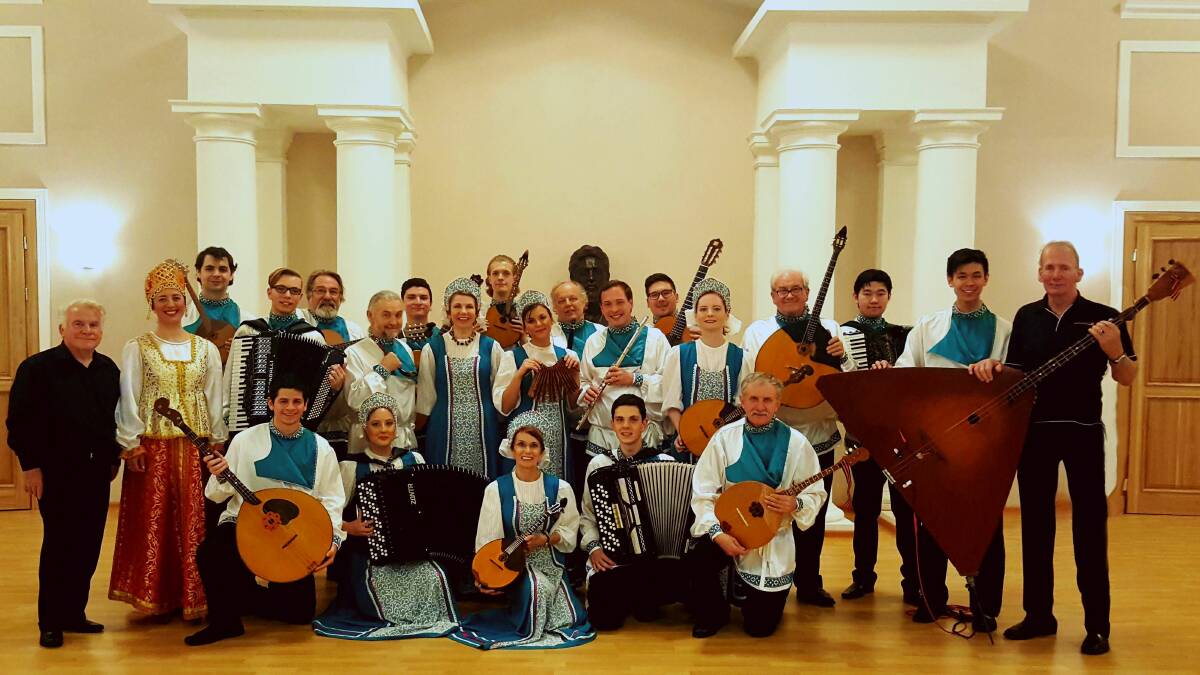 Tradition: Sydney Balalaika Orchestra will present 'From Russia with Love' at the Manning Entertainment Centre in August. Photo: Supplied.
