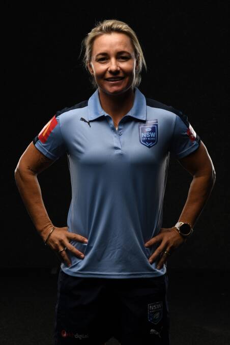 NSW women's State of Origin coach Kylie Hilder from Forster.