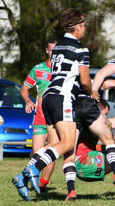 Riley Collins was named players' player for Gloucester in the match against Dungog. This was the final home game for the season.