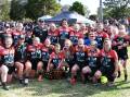 Gloucester Cockies premiership winning squad after their 17-10 defeat of Manning Ratz in last year's grand final played at Taree. The new season starts on April 6.