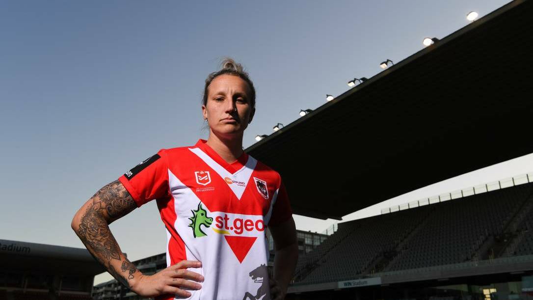 Holli Wheeler from Old Bar plays with St George-Illawarra