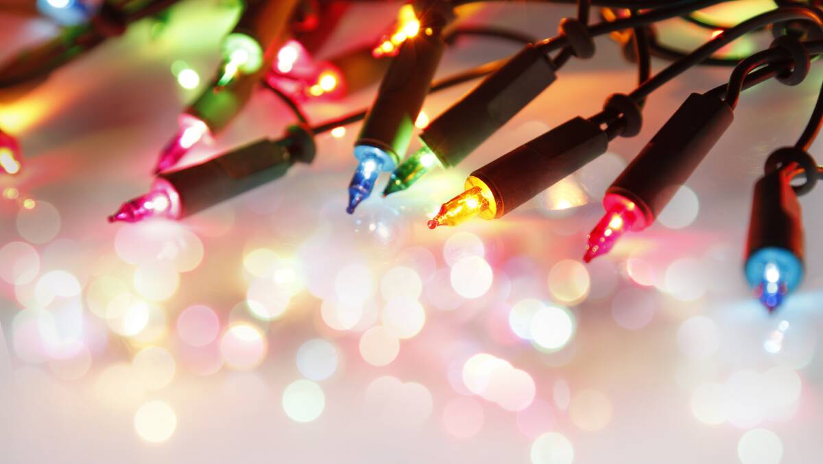 SAFETY COMES FIRST: For more tips on Christmas light safety visit your local energy supplier's website. 