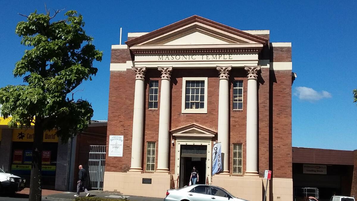 A $44,000 grant from grand lodge: The community will have the opportunity to inspect the refurbished Taree Masonic Temple in the near future. 