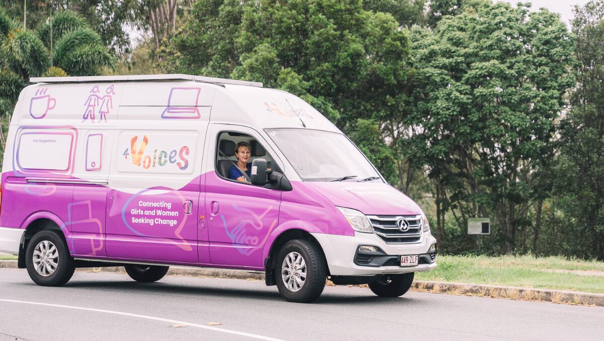 Charity 4 Voices will be bringing its van to Taree on March 11. Picture supplied