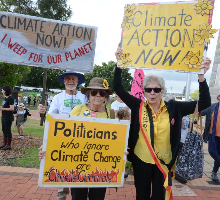 In September, protesters in Taree joined a day of worldwide demonstrations calling for action against climate change began ahead of a UN summit in New York.
