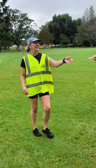 Tailwalker Mandy Tomlinson completed her 25th parkrun. Picture supplied.