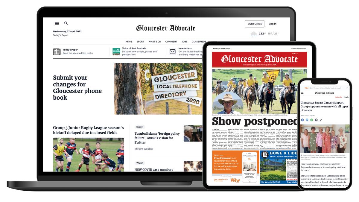 How you can support the journalism that matters for Gloucester and the Mid North Coast