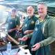 Gloucester Lions are on duty preparing breakfast at the farmers markets. Pictured at the June market were Alec Bruce, Danny Green and Peter Ross.