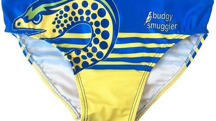Which team is represented on these budgy smugglers?