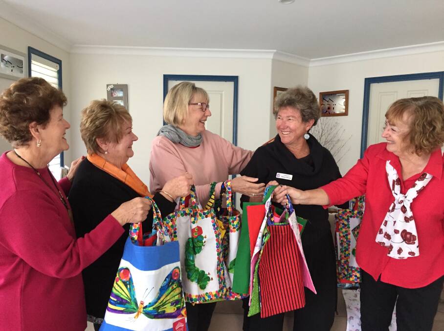 Sewing group has bagged a new project