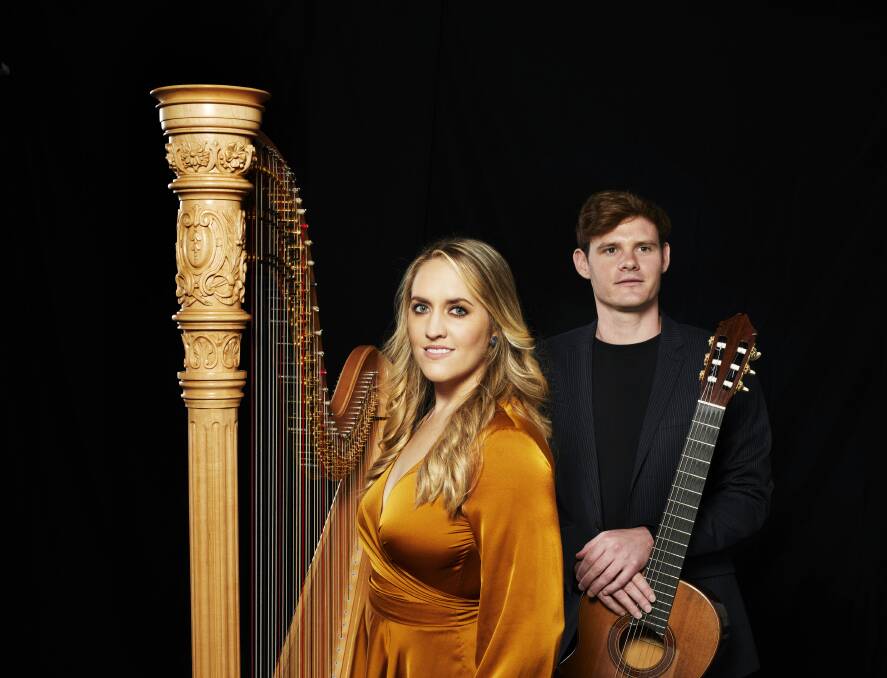 Celebrated guitarist Andrew Blanch and harpist Emily Granger will pair up for Suite mgica in Tuncurry next week.