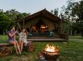 One of the competition prizes - 2 nights for four people in a deluxe saf...