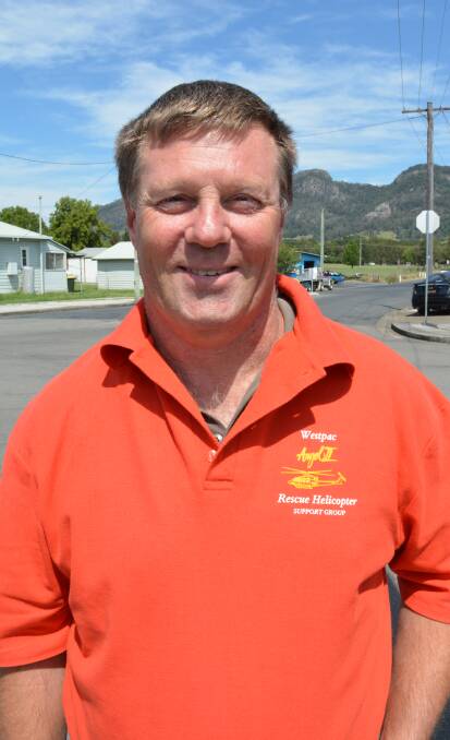 Giving back: Brian Clarke also volunteers for the Rural Fire Service, the Prostate Cancer Support Group, Little Athletics and Junior Cricket. 