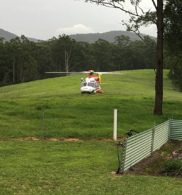 Photo supplied by Westpac Rescue Helicopter