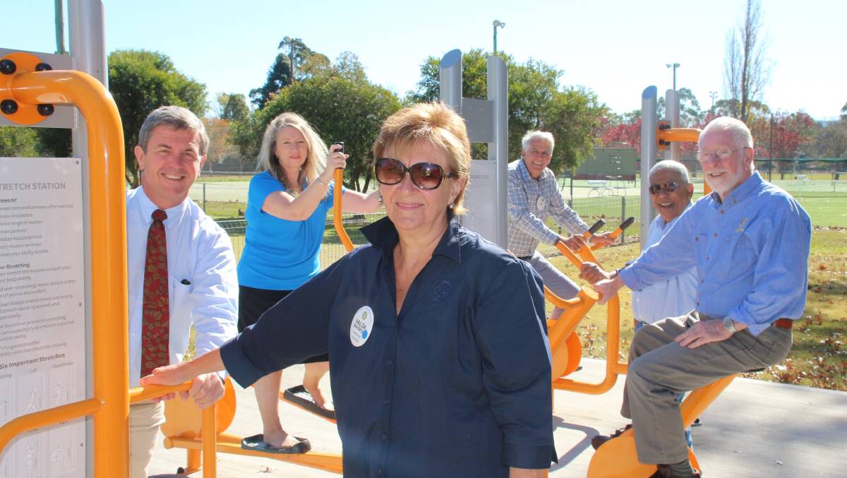 Fun and Fitness: The Gloucester Rotary Fitness Community Trail is in the Gloucester Park.