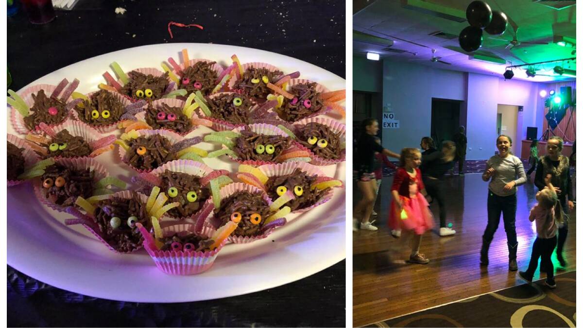 It was a spooky evening of creepy food and scary dancing at the Monster Mania night. Photos supplied