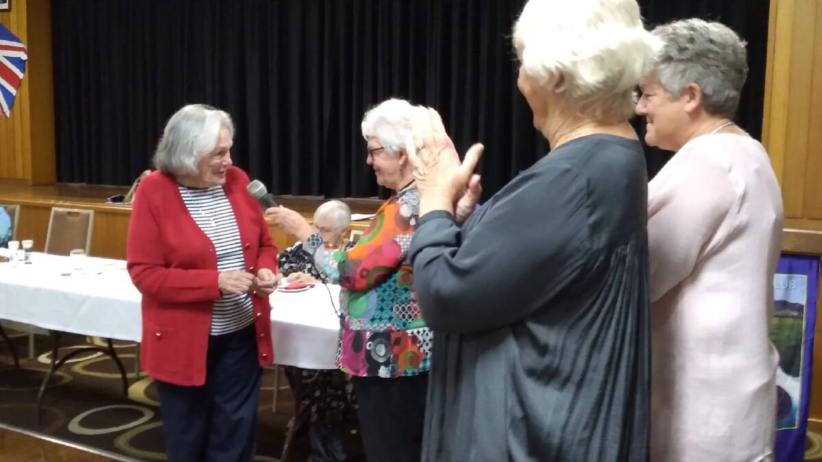 The ladies from the Gloucester VIEW Club held a special Anzac brunch. Photo supplied