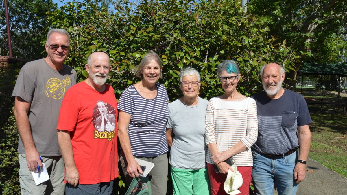 Some members of the Gloucester Community Garden committee who have been working to get the project approved. 