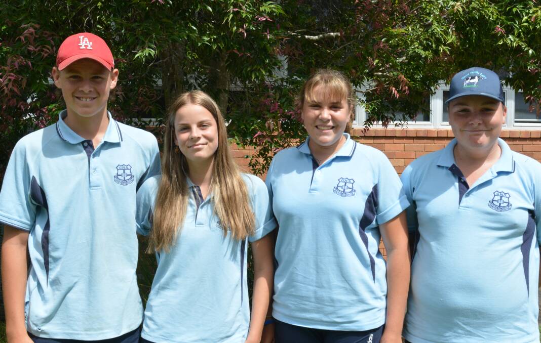 Two sets of twins, Zac and Mackenzie Schafer, and Danieka and Hamish Wakefield were among the many siblings who won titles at the GHS swim carnival. 