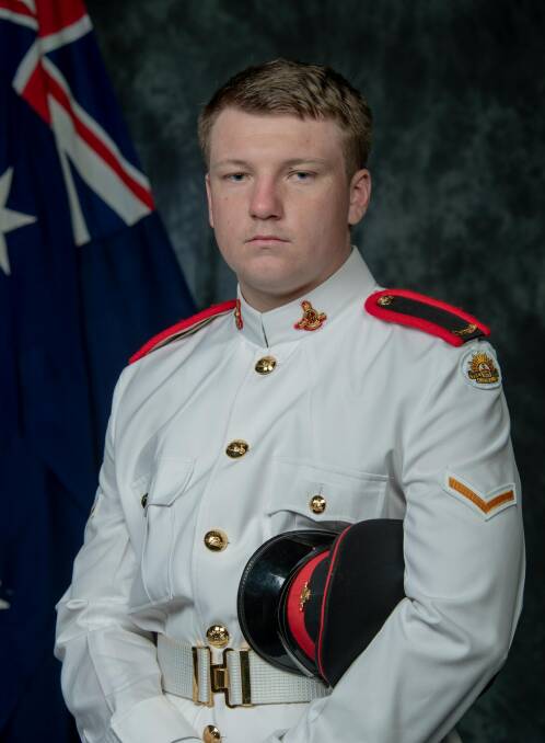 Coen Durbridge graduated from Royal Military College (RMC) - Duntroon in 2020. Photo supplied