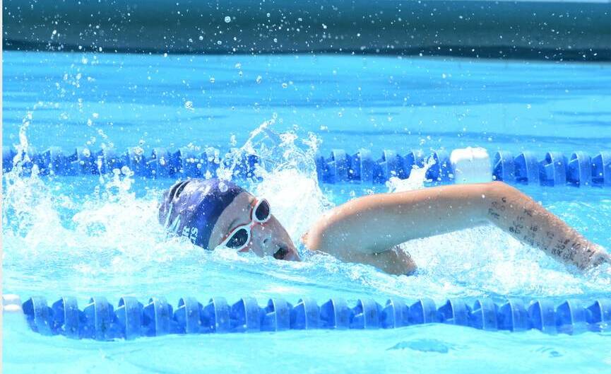 Gloucester's Emily Kearney will be among the swimmers at the competition. Photo Scott Calvin