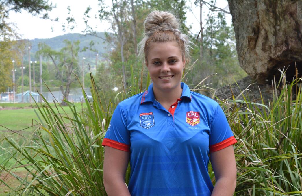 Tayla Predebon is honoured to be playing alongside some of the pioneers in women's rugby league. Photo Anne Keen