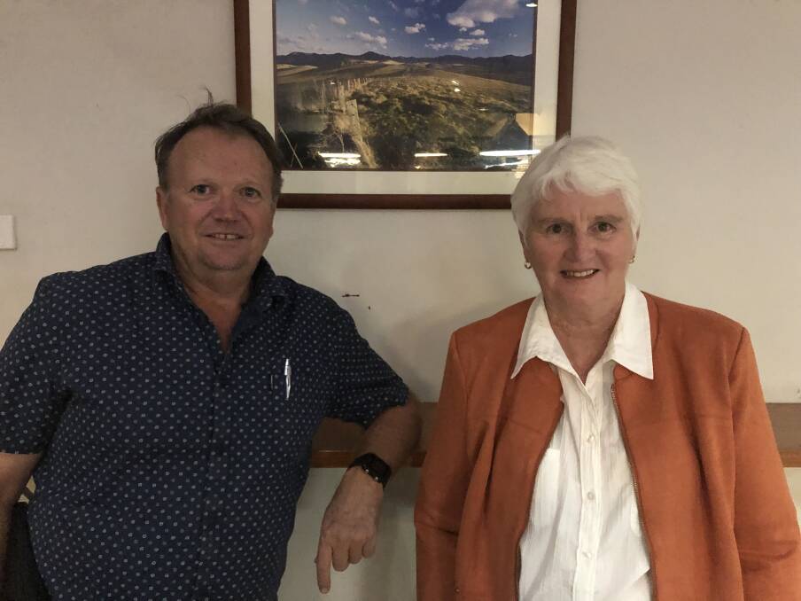 Newly elected NSW Farmers Gloucester branch chairperson Pam Howard and secretary/treasurer Albert Mullen. Photo supplied