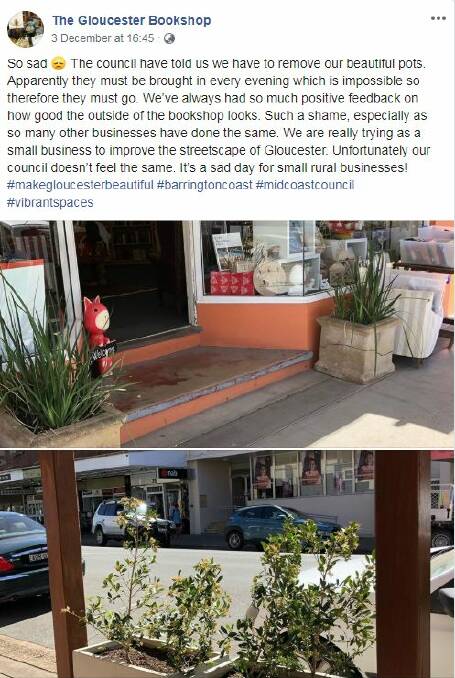 The Gloucester Bookshop's Facebook posts has attracted many comments from upset residents. 