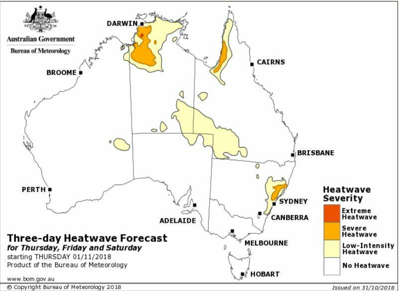 Heatwave warning issued for the Hunter