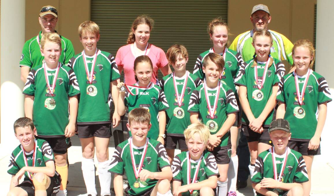 The first ever Gloucester Hockey Club junior team in the Manning Valley competition fought well but lost to the Sharks in the grand final.