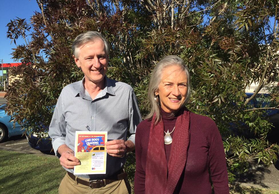 Dr David Keegan and Judy Hollingworth are doing what they can to help the Manning Valley community with pallative needs. Photo Anne Keen