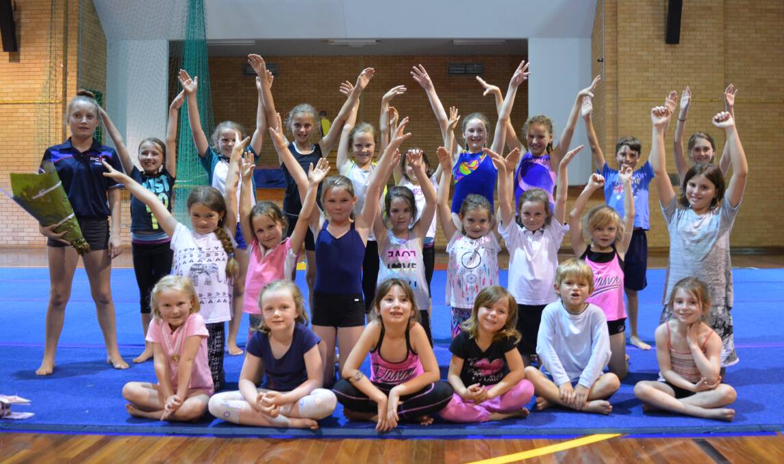 Gloucester Gymnastics Club members will be gearing up to return to the Gloucester Recreation Centre for 2018. Photo Anne Keen