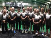 Gloucester Bowling Club's number 7 Pennants team looking sharp at the State Championships. Photo supplied