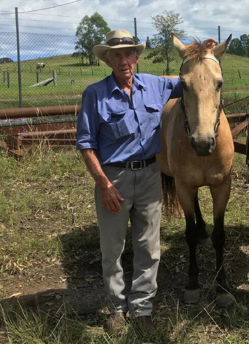 Horse legend: Kelvin Gregory and his wife Marie were featured in The Australian Bushmen’s Campdrafting and Rodeo magazine in January 2016. Picture: Supplied