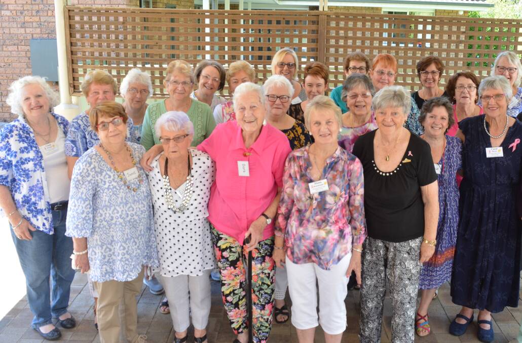 Members of the Gloucester Breast Cancer Support Group at a pamper day held in June 2018.