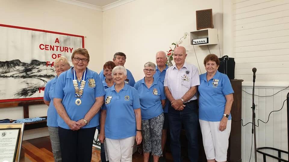 Gloucester Probus Club's new committee. Photo supplied