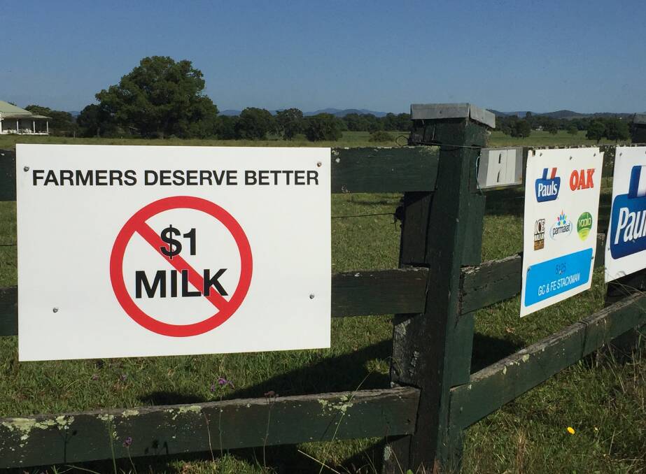 $1 per litre is milking farmers dry