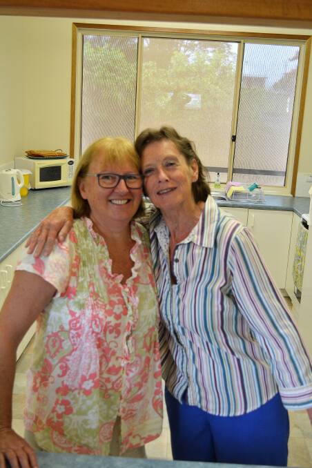 Tina Robinson and Elizabeth Bartlett have been a part of Food with Friends since the beginning. Photo Anne Keen 