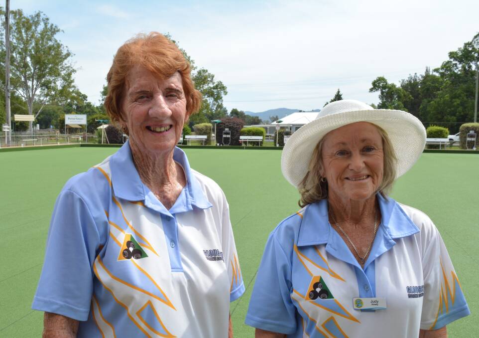 Women's major singles déjà vu: for the second year in a row Joan Ridgeway is the winner and Judy Sheely is the runner up. Photo: Anne Keen