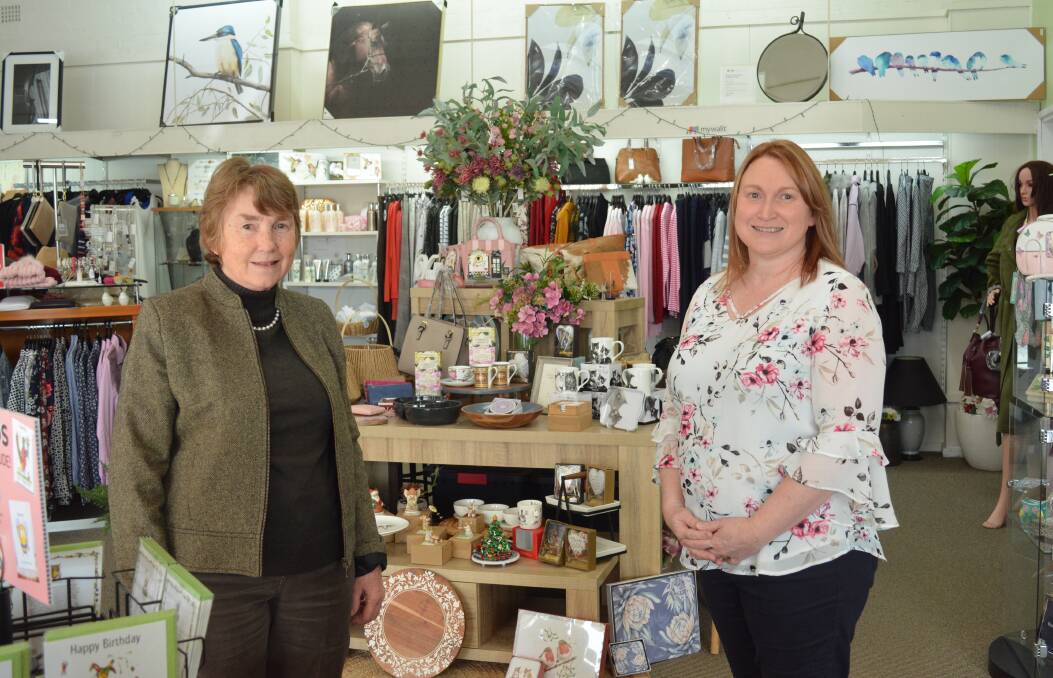 Janice Sansom and her daughter, Evette Terras have been in partnership at Uptown Country for 18 months. Photo Anne Keen 