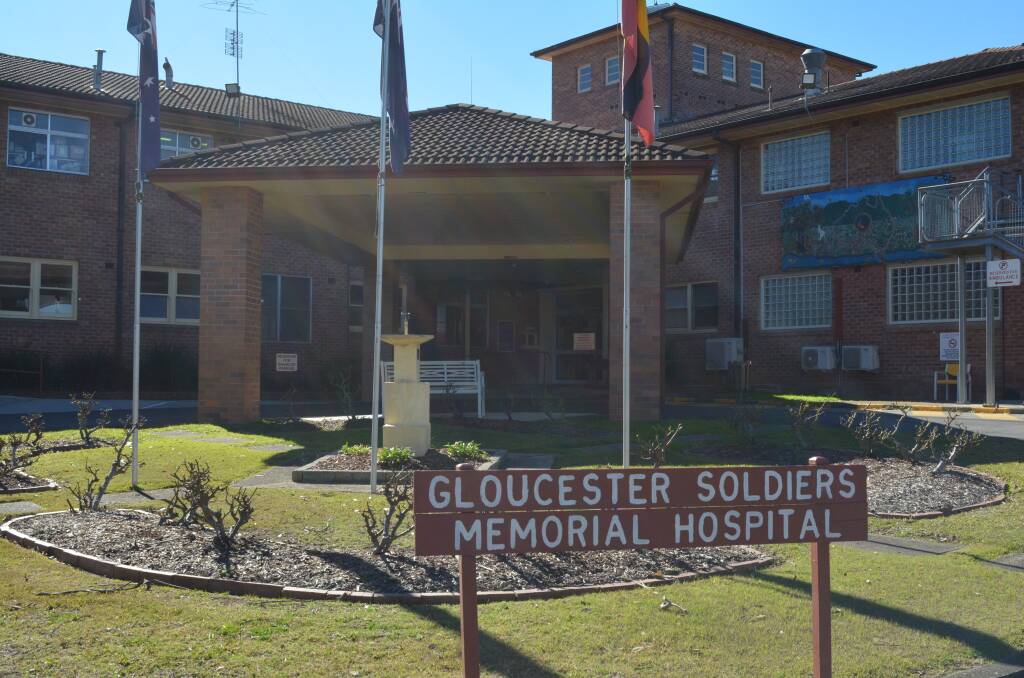 Reduced time to see patients at Gloucester Soldiers' Memorial Hospital due to COVID-19.