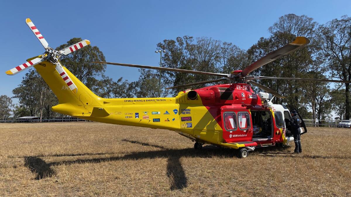 File photo courtesy of Westpac Rescue Helicopter